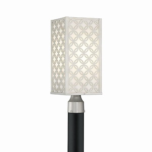 Cunliffe Street - 37W 1 LED Outdoor Post Mount in Transitional Style 18.5 Inches Tall and 7.5 Inches Wide - 1250659