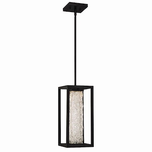 St Nicholas Market - 12W 1 LED Outdoor Pendant in Chic Style 15.25 Inches Tall and 7 Inches Wide - 1250660