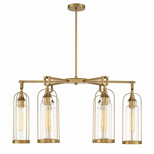 Forbes Head - 6 Light Outdoor Pendant in Vintage Style 17.75 Inches Tall and 19.5 Inches Wide - 1250761