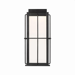 Alma Hill - 10W 1 LED Outdoor Wall Lantern In Comtemporary and Modern Style-14.75 Inches Tall and 6.75 Inches Wide - 1250618