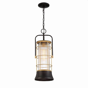 Kimpton Place - 1 Light Outdoor Pendant In Traditional and Transitional Style-22.75 Inches Tall and 8 Inches Wide - 1250677
