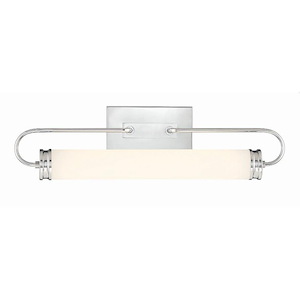 Finch Wynd - 15W 1 LED Bath Vanity In Contemporary Style-6.75 Inches Tall and 3.5 Inches Wide