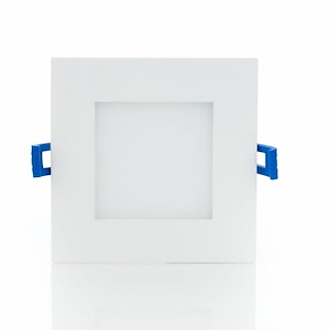 Williams Green - 12W 1 LED 4 Inch Slim Square Downight In Contemporary Style-0.94 Inches Tall and 4.68 Inches Wide