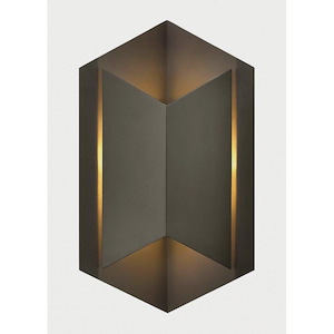 Newton Croft - One Light Small Outdoor Wall Sconce in Modern Style - 8.5 Inches Wide by 15 Inches High - 1250880