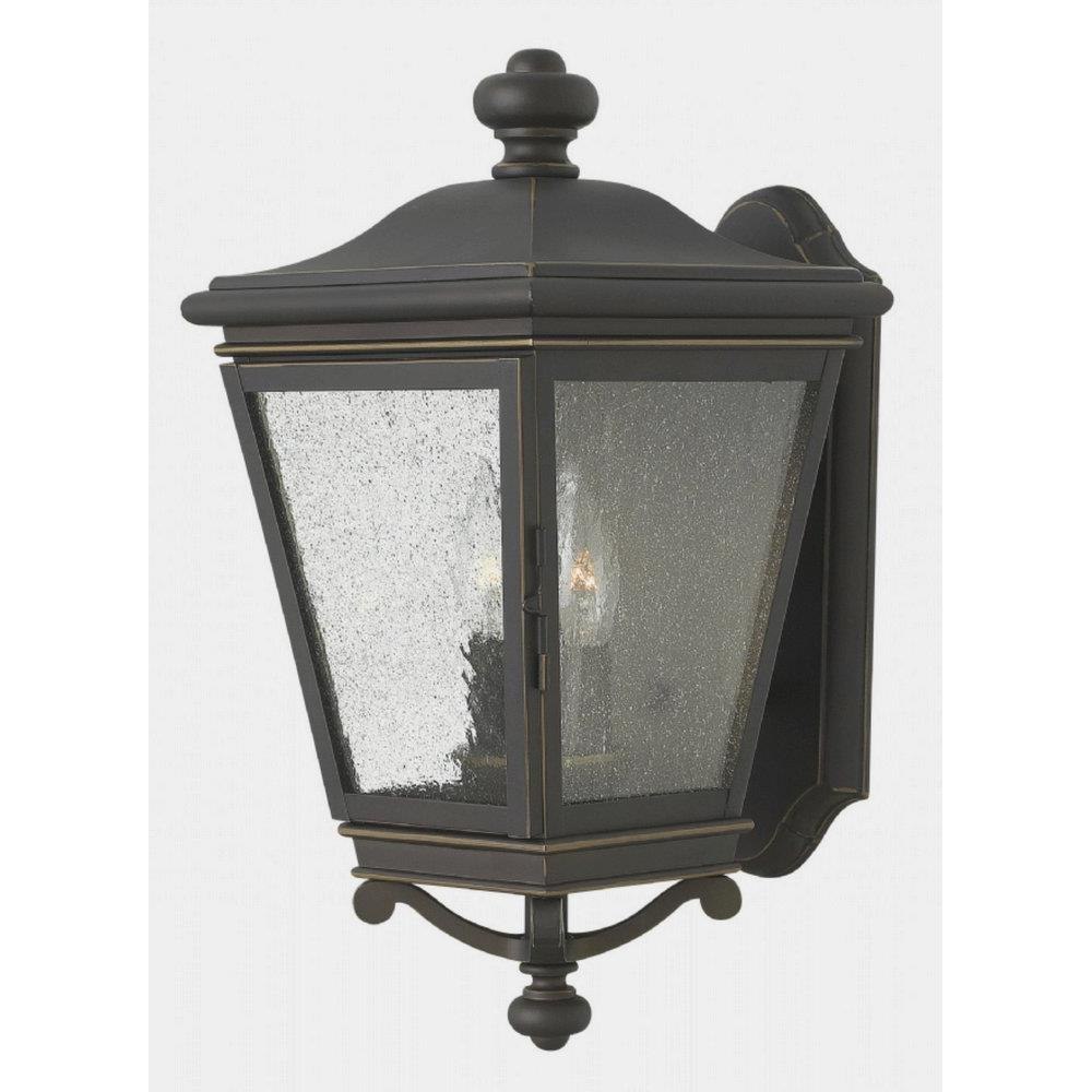 Bailey Street Home 81-BEL-1757095 Forbes Walk - Two Light Medium Outdoor Wall Sconce in Traditional Style - 8.5 Inches Wide by 16.75 Inches High