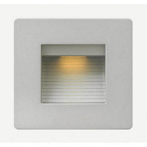 Cardhu Crescent - 120V 4W LED Horizontal Double Gang Step Light - 4.75 Inches Wide by 4.5 Inches High - 1251052