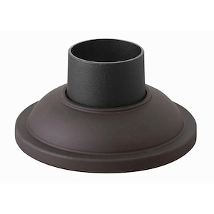 Accessory - 7 Inch Round Smooth Pier Mount with Consealed Fasteners