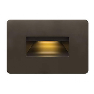 Cardhu Crescent - 12V 3.8W LED Horizontal Step Light - 4.5 Inches Wide by 3 Inches High - 1250967