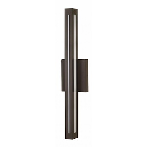 Stamford Parkway - 30W 2 LED Large Outdoor Wall Mount in Modern Style - 5 Inches Wide by 26 Inches High