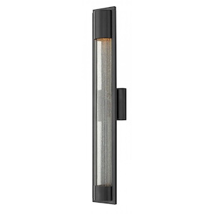 Broomfield Poplars - 1 Light Large Outdoor Wall Lantern in Modern Style - 4.75 Inches Wide by 28.5 Inches High