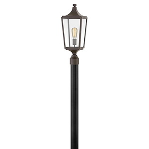 Bell Terrace-1 Light Outdoor Post Top/ Pier Mount in Traditional Style-7.75 Inches Wide by 22.75 Inches High - 1251102
