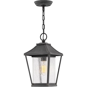 St Margaret&#39;s Chase - One Light Outdoor Hanging Lantern in Traditional Style - 8 Inches Wide by 14.75 Inches High