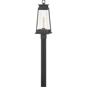 Darlington Strand-One Light Outdoor Post Top/Pier Mount-Transitional-Craftsman-Industrial Style-8.75 Inch Wide by 21.75 Inch High