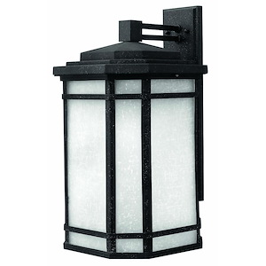 Rockbourne Avenue - One Light Outdoor Large Wall Mount in Transitional-Craftsman Style - 12 Inches Wide by 20.5 Inches High - 1251397