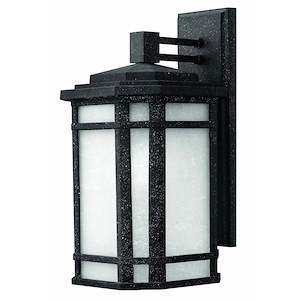 Rockbourne Avenue - One Light Outdoor Medium Wall Mount in Transitional-Craftsman Style - 8.5 Inches Wide by 15.25 Inches High