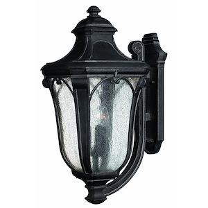 Foundry Royd - 3 Light Large Outdoor Wall Lantern in Traditional Style - 12 Inches Wide by 26.5 Inches High - 1251349