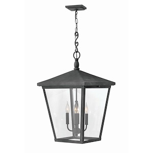Bowland Meadow - 4 Light Extra Large Outdoor Hanging Lantern in Traditional Style - 16 Inches Wide by 31.25 Inches High - 1251310