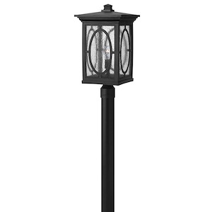Andrew Wharf - One Light Large Post in Traditional-Transitional-Craftsman Style - 11 Inches Wide by 20.75 Inches High - 1251499