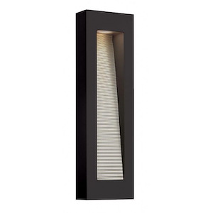 Longdale Grove - 2 Light Large Outdoor Wall Lantern in Modern Style - 9 Inches Wide by 24 Inches High