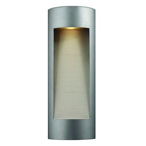 Longdale Grove - 2 Light Large Outdoor Wall Lantern in Modern Style - 9 Inches Wide by 24 Inches High
