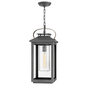 Mayfair Park - 1 Light Medium Outdoor Hanging Lantern in Traditional-Coastal Style - 9.5 Inches Wide by 21.5 Inches High