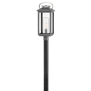 Austin Hills - 1 Light Medium Outdoor Low Voltage Post or Pier Mount Lantern