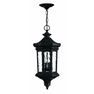 Brookdene Avenue - 4 Light Large Outdoor Hanging Lantern in Traditional Style - 11.75 Inches Wide by 27.5 Inches High