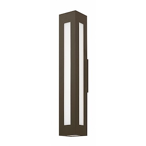 Montgomery Mount - 37W 1 LED Outdoor Extra Large Wall Mount in Modern Style - 6 Inches Wide by 36 Inches High
