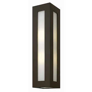 Montgomery Mount - One Light Large Outdoor Wall Mount in Modern Style - 6 Inches Wide by 25.25 Inches High
