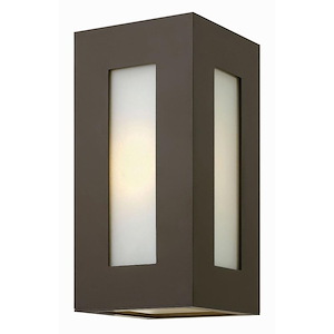 Montgomery Mount - Small Outdoor Wall Mount in Modern Style - 6 Inches Wide by 12.25 Inches High