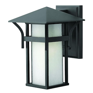 Hyde Orchard - 1 Light Small Outdoor Wall Lantern in Transitional-Craftsman-Coastal Style - 7 Inches Wide by 10.5 Inches High