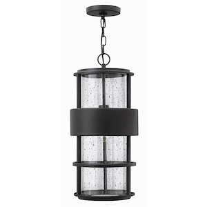 Chamberlain Hollow - 1 Light Large Outdoor Hanging Lantern in Modern Style - 10 Inches Wide by 21.25 Inches High - 1251374