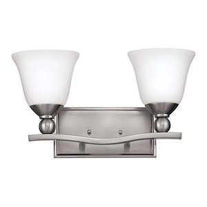 Firth Walk - 2 Light Bathroom Light Fixture in Transitional Style - 16 Inches Wide by 8.75 Inches High - 1251485