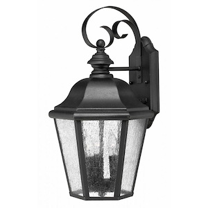 Whitebeam Court - 3 Light Medium Outdoor Wall Lantern in Traditional Style - 10 Inches Wide by 18 Inches High