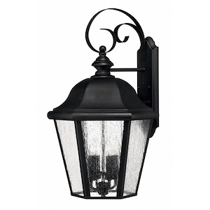 Whitebeam Court - 4 Light Extra Large Outdoor Wall Lantern in Traditional Style - 15 Inches Wide by 25.5 Inches High - 1251541
