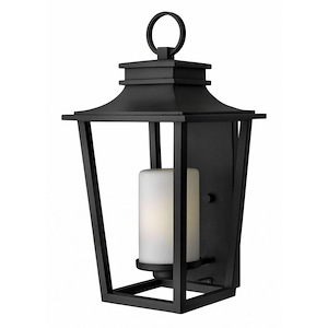 Youngmans Lane - 1 Light Medium Outdoor Wall Lantern in Transitional Style - 11.75 Inches Wide by 23 Inches High