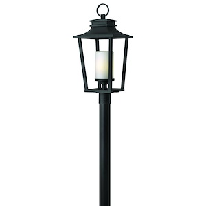 Christchurch Hey - 1 Light Medium Outdoor Post or Pier Mount Lantern in Transitional Style - 11.75 Inches Wide by 26 Inches High - 1251492