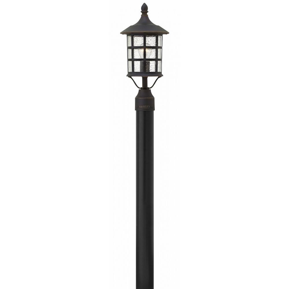 Bailey Street Home - 81-BEL-2998583 Claremont - 1 Light Medium Outdoor Post or Pier Mount Lantern in Traditional-Coastal Style - 8 Inches by 17.75 Inches High