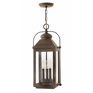 Clos Peris - 3 Light Large Outdoor Hanging Lantern in Traditional Style - 11 Inches Wide by 23.75 Inches High - 1251460