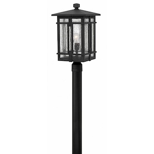Copinger Road - 1 Light Outdoor Post Mount in Craftsman Style - 11 Inches Wide by 20.5 Inches High