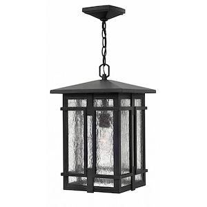 Copinger Road - 1 Light Outdoor Hanging Lantern in Craftsman Style - 11 Inches Wide by 17.5 Inches High