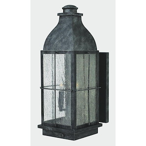 Knipton Lane - 3 Light Large Outdoor Wall Lantern in Traditional Style - 8 Inches Wide by 21 Inches High - 1251484