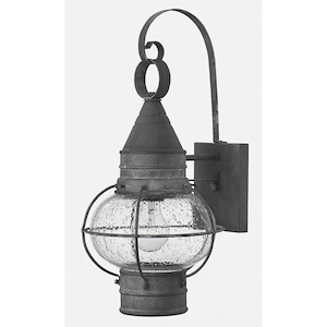Bevan West - 1 Light Small Outdoor Wall Lantern in Traditional-Coastal Style - 8.5 Inches Wide by 18 Inches High
