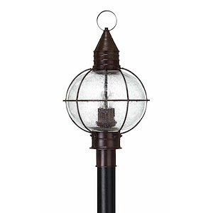 Cuckolds Green Road - 4 Light Large Outdoor Post Top or Pier Mount Lantern - Traditional-Coastal Style - 13.75 Inch Wide by 23.75 Inch High