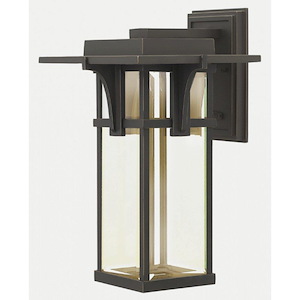 South Mile-End - 1 Light Large Outdoor Wall Lantern in Craftsman Style - 11.25 Inches Wide by 18.5 Inches High