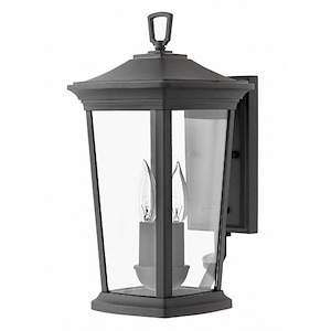 Bramford Drive - 2 Light Small Outdoor Wall Lantern in Traditional Style - 8 Inches Wide by 15.5 Inches High - 1251605