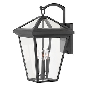 Harris Leaze - 3 Light Large Outdoor Wall Lantern in Traditional Style - 12 Inches Wide by 20.5 Inches High - 1251554