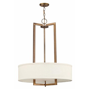 Galloway Ridings - 3 Light Medium Drum Chandelier in Transitional Style - 26 Inches Wide by 30.25 Inches High - 1251625