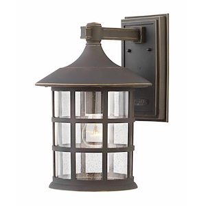 Stevenson Reach - 1 Light Large Outdoor Wall Lantern in Coastal Style - 10 Inches Wide by 15.25 Inches High