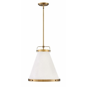 Northfield Pastures - 1 Light Large Pendant in Traditional-Transitional Style - 16 Inches Wide by 17.75 Inches High - 1251837